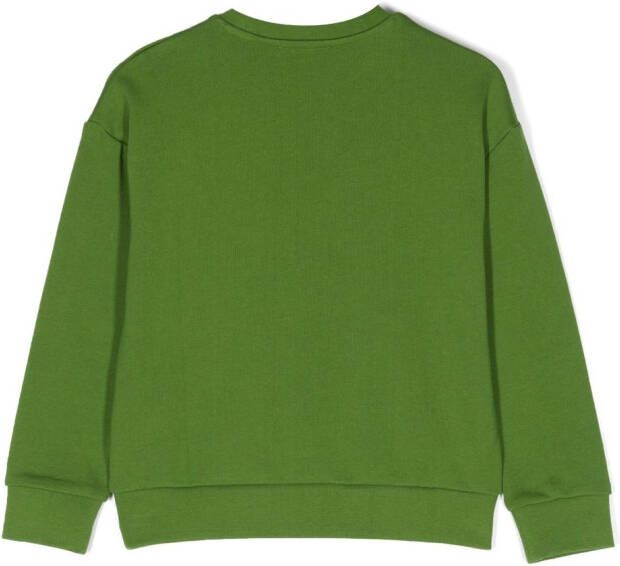 Michael Kors Kids Sweater met logo Groen