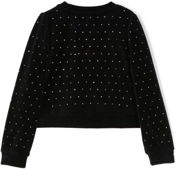 Michael Kors Kids Sweater verfraaid met kristallen Zwart