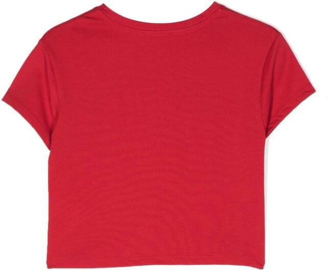 Michael Kors Kids T-shirt met logo-print Rood