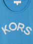 Michael Kors Kids T-shirt met logoprint Blauw - Thumbnail 3