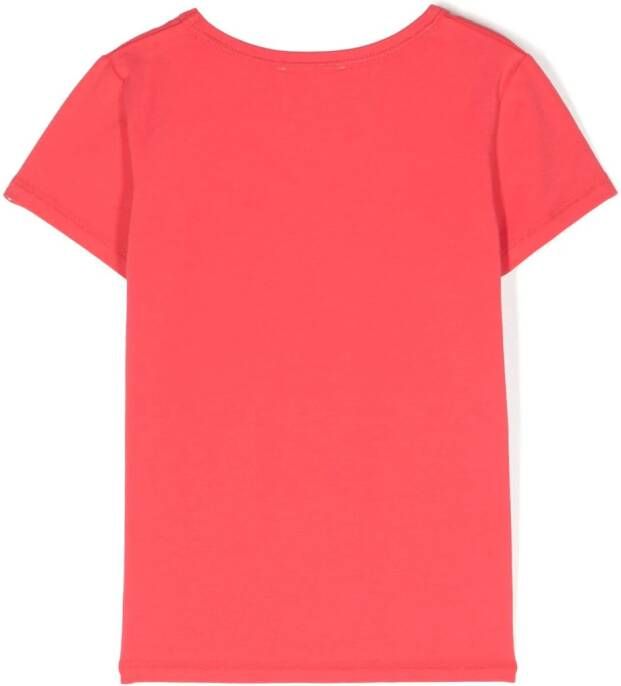 Michael Kors Kids T-shirt verfraaid met logo Roze