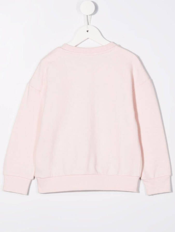 Michael Kors Kids Trui met logo van studs Roze