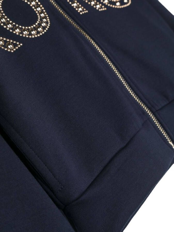 Michael Kors Kids Vest met capuchon Blauw