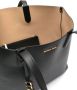 Michael Kors large Eliza reversible leather tote bag Zwart - Thumbnail 9