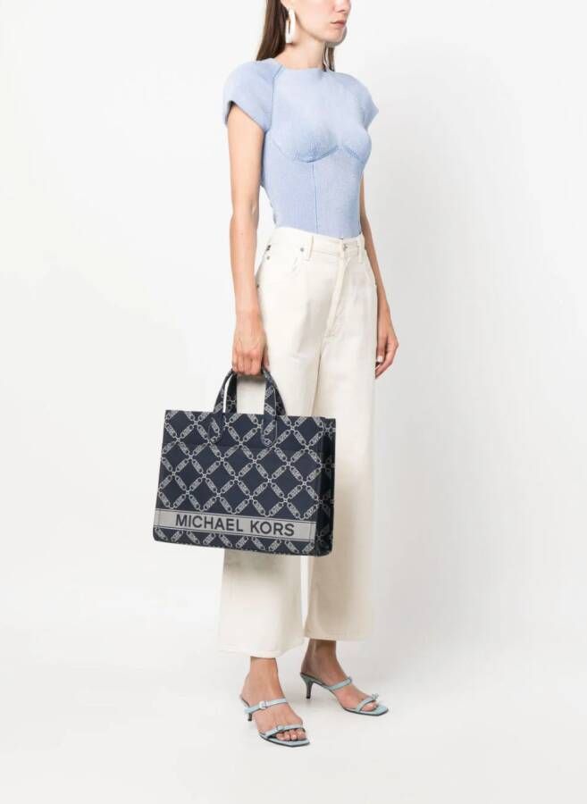 Michael Kors Gigi grote shopper Blauw