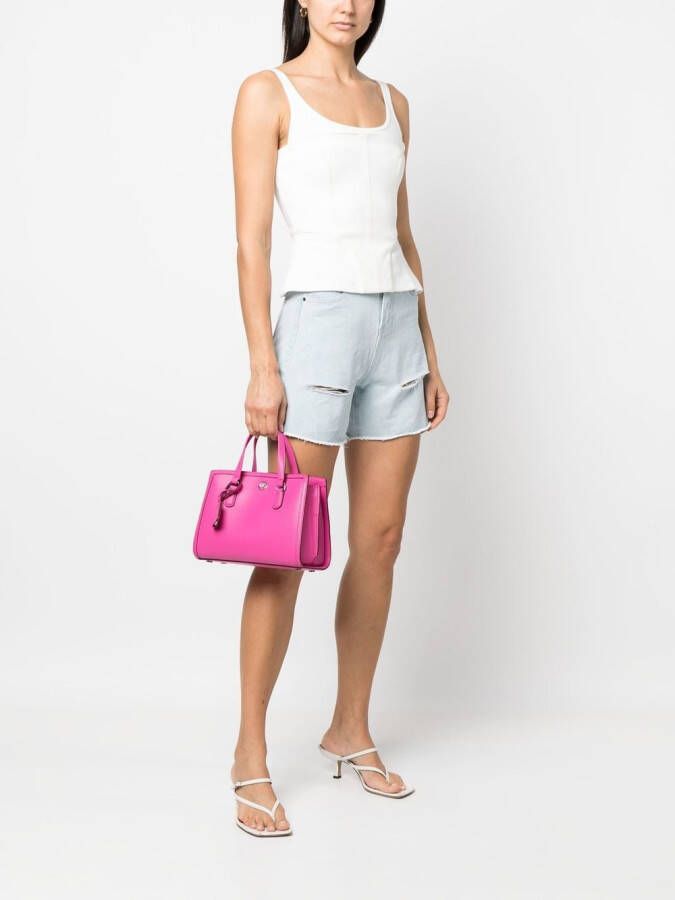 Michael Kors Tas met logoplakkaat Roze