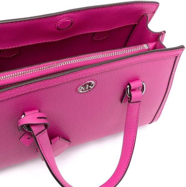 Michael Kors Tas met logoplakkaat Roze