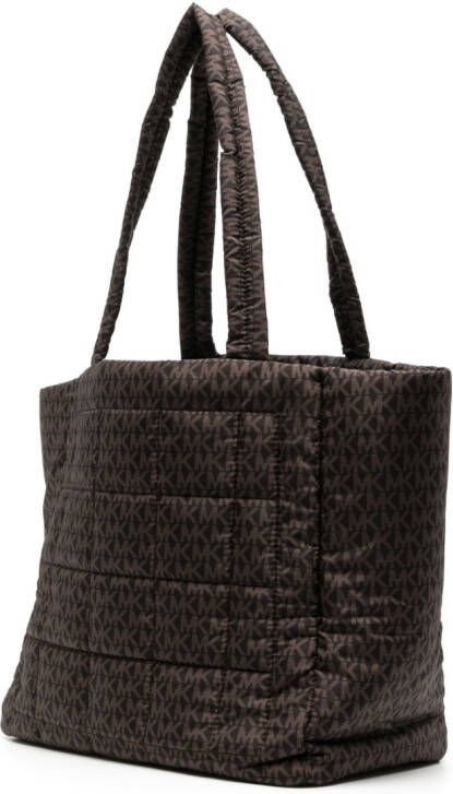 Michael Kors Gewatteerde shopper Bruin
