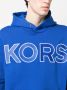 Michael Kors Hoodie met logo-reliëf Blauw - Thumbnail 5