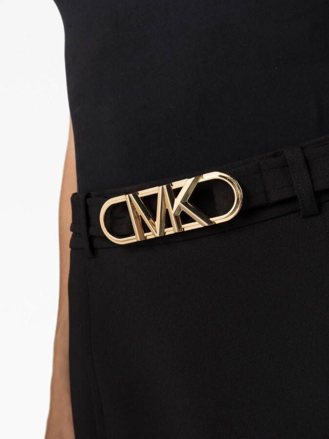 Michael Kors Mini-rok met logoplakkaat Zwart