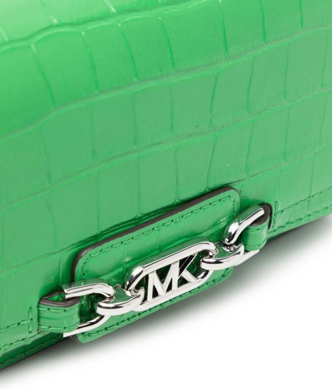 Michael Kors Boekentas met logoplakkaat Groen
