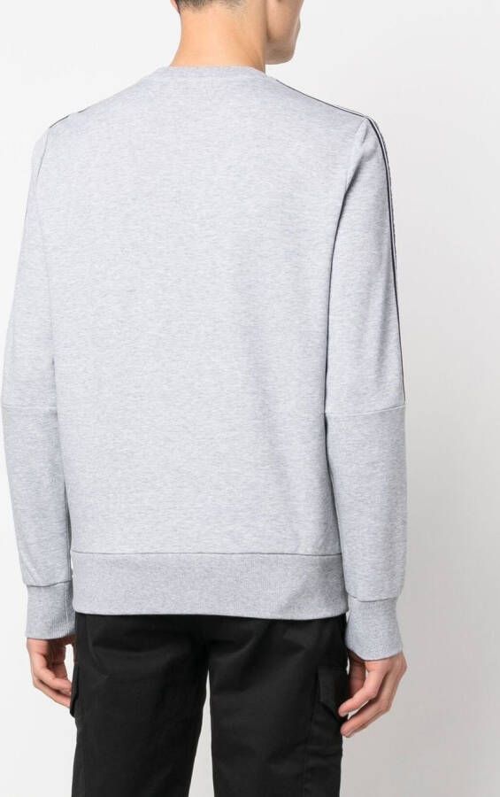 Michael Kors Sweater met logoband Grijs