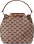 Michael Kors Maeve bucket-tas met monogramprint Bruin - Thumbnail 2