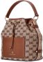 Michael Kors Maeve bucket-tas met monogramprint Bruin - Thumbnail 3