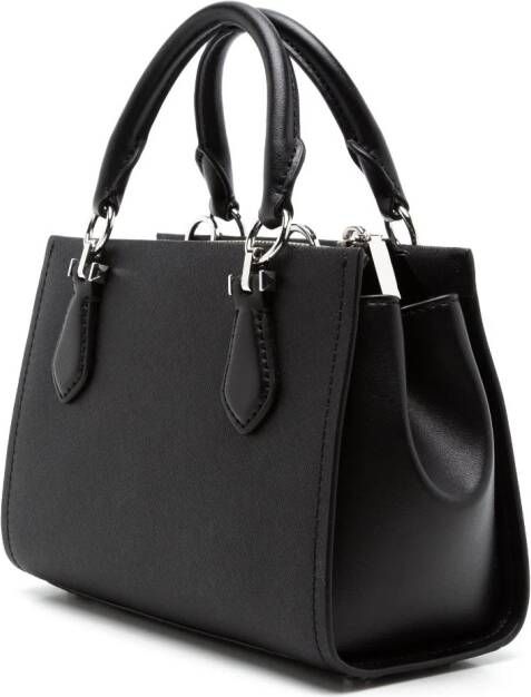 Michael Kors Marilyn leren crossbodytas Zwart