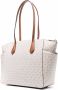 Michael Kors Marilyn shopper met logo Beige - Thumbnail 3
