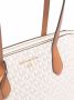 Michael Kors Marilyn shopper met logo Beige - Thumbnail 4