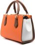 Michael Kors Marilyn Saffiano kleine shopper Oranje - Thumbnail 3