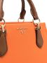 Michael Kors Marilyn Saffiano kleine shopper Oranje - Thumbnail 4