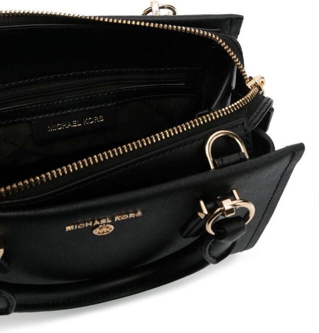 Michael Kors Marylin leren shopper Zwart