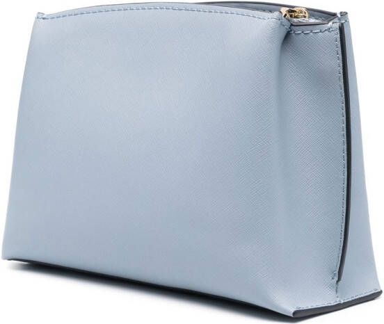 Michael Kors Messengertas met logoplakkaat Blauw