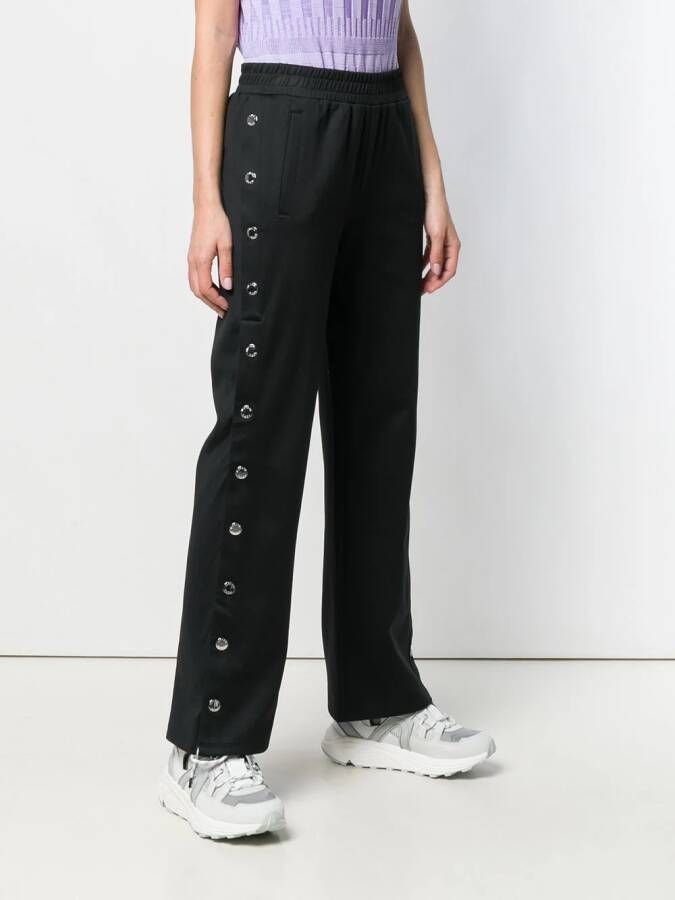 Michael Kors Metallic broek Zwart