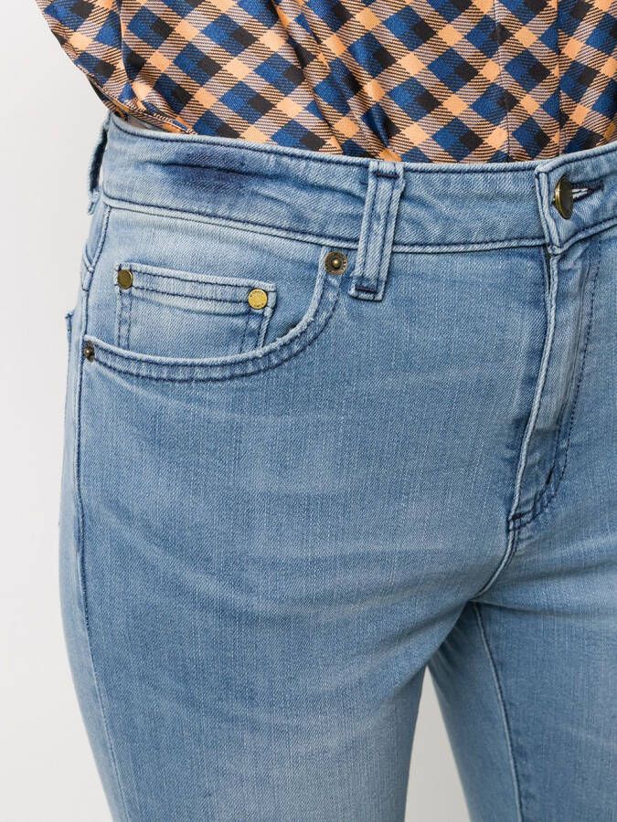 Michael Kors Mid waist jeans Blauw