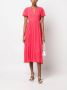 Michael Kors Midi-jurk met korte mouwen Roze - Thumbnail 2