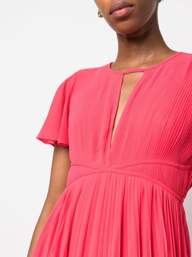 Michael Kors Midi-jurk met korte mouwen Roze