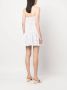 Michael Kors Mini-jurk met ringlets Wit - Thumbnail 4