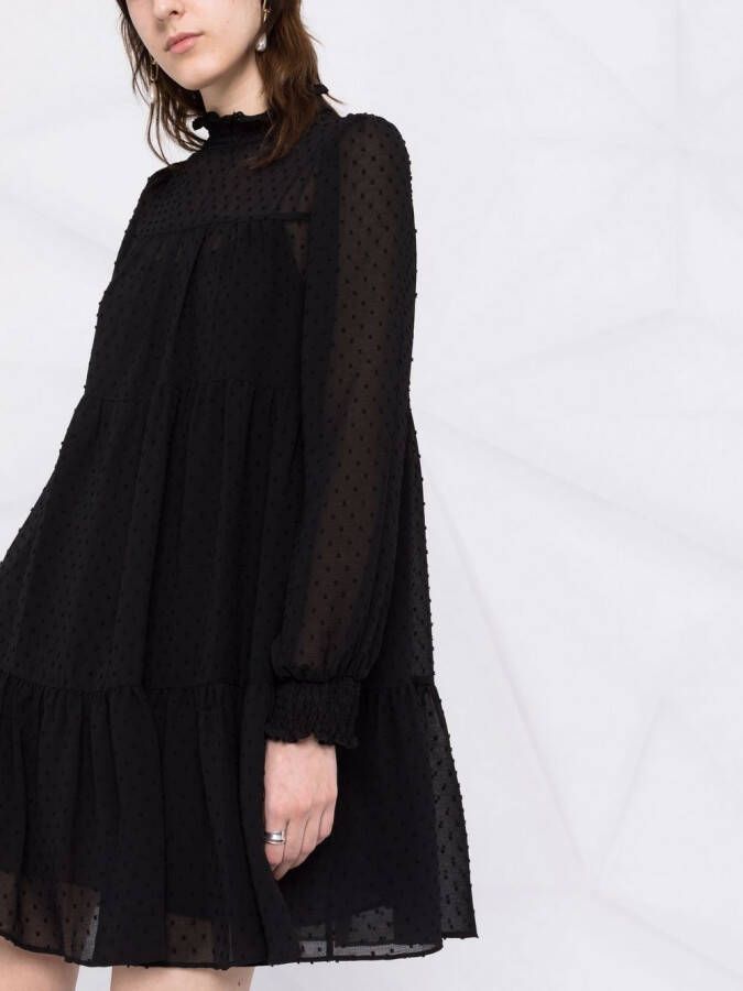 Michael Kors Mini-jurk met stippen Zwart