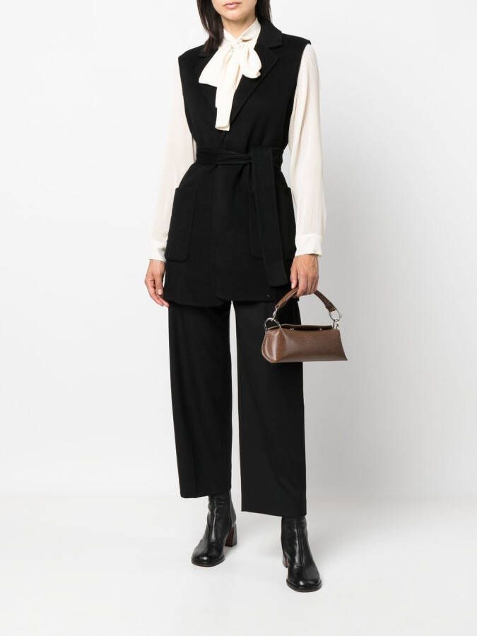 Michael Kors Mouwloze blazer Zwart