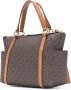 Michael Kors Nomad draagtas met logo Bruin - Thumbnail 3