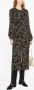 Michael Kors Midi-jurk met paisley-print Groen - Thumbnail 2
