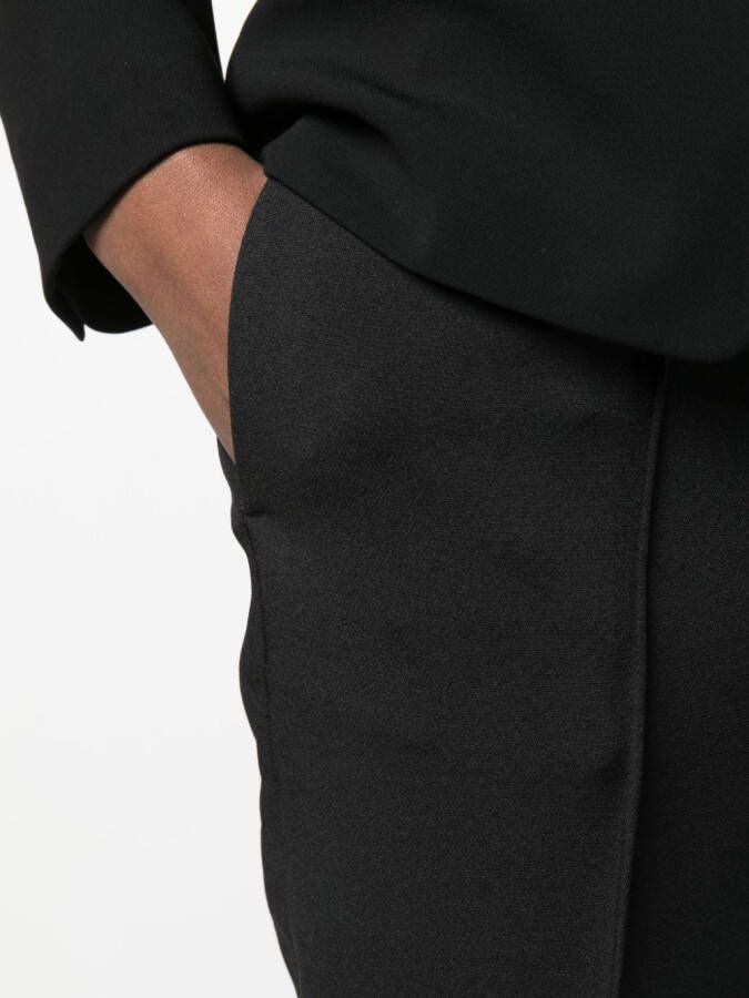 Michael Kors Pantalon met toelopende pijpen Zwart