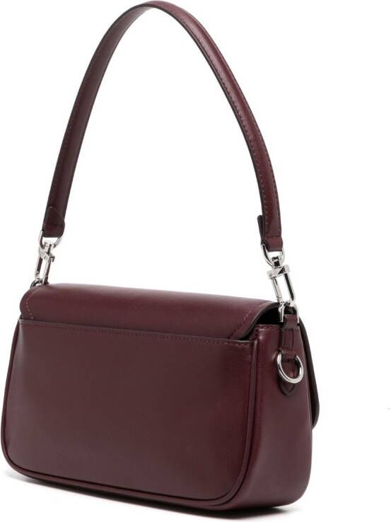 Michael Kors Parker leren schoudertas Rood
