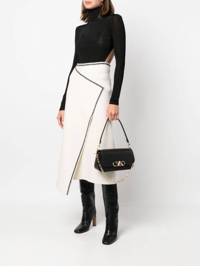 Michael Kors Parker medium schoudertas Zwart