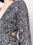 Michael Kors Mini-jurk met zebraprint Zwart - Thumbnail 3