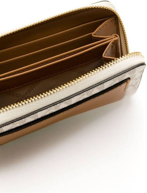 Michael Kors Portemonnee met rits Beige