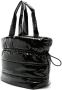 Michael Kors Grote Trisha leren schoudertas Beige - Thumbnail 3