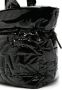 Michael Kors Grote Trisha leren schoudertas Beige - Thumbnail 4
