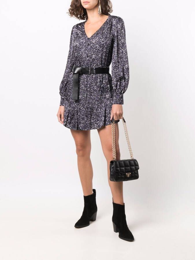 Michael Kors Rok met ceintuur Zwart