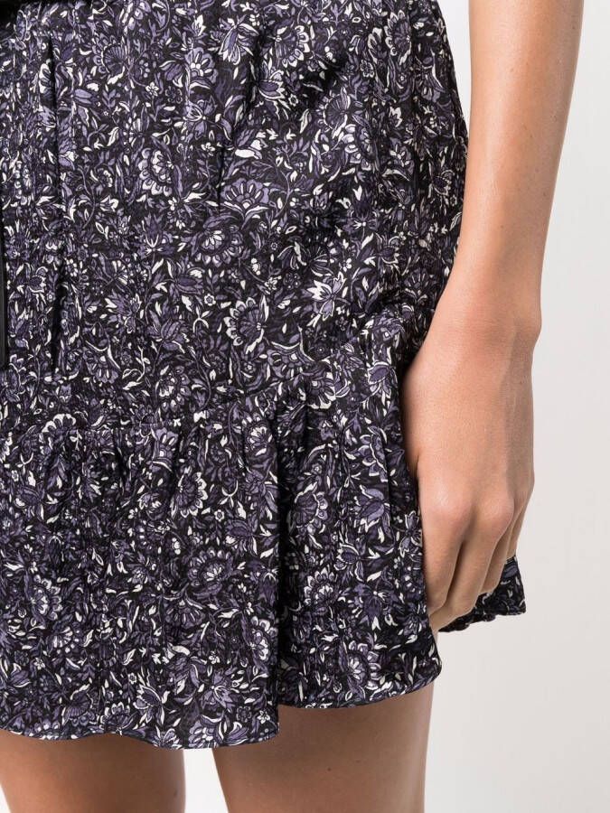 Michael Kors Rok met ceintuur Zwart