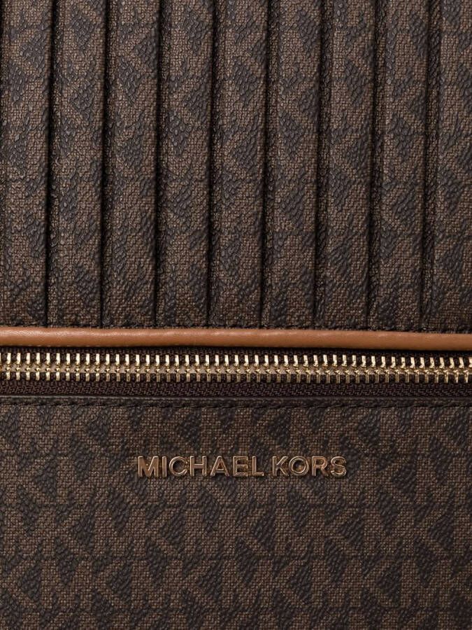 Michael Kors Rugzak met monogram Bruin