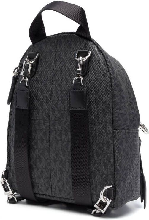 Michael Kors Rugzak verfraaid met monogram Zwart