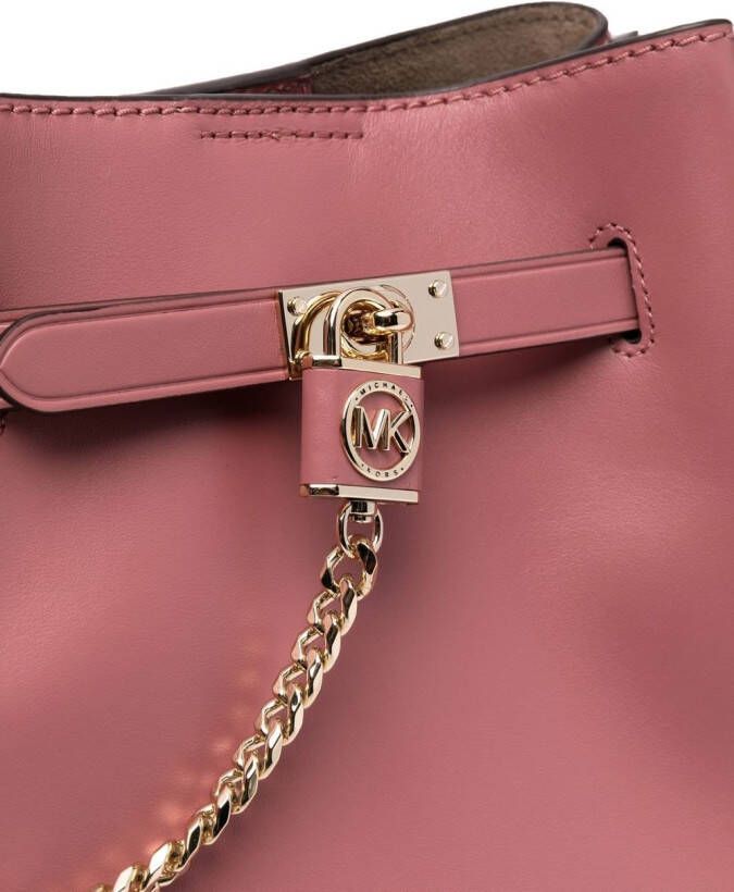 Michael Kors Schoudertas met slot Roze