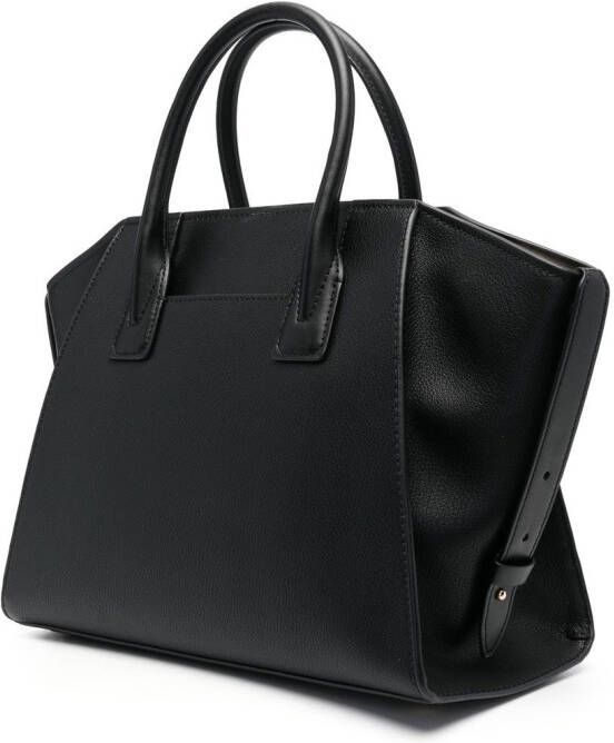 Michael Kors Shopper met logoplakkaat Zwart
