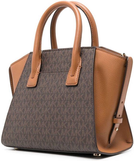 Michael Kors Shopper met logoprint Bruin