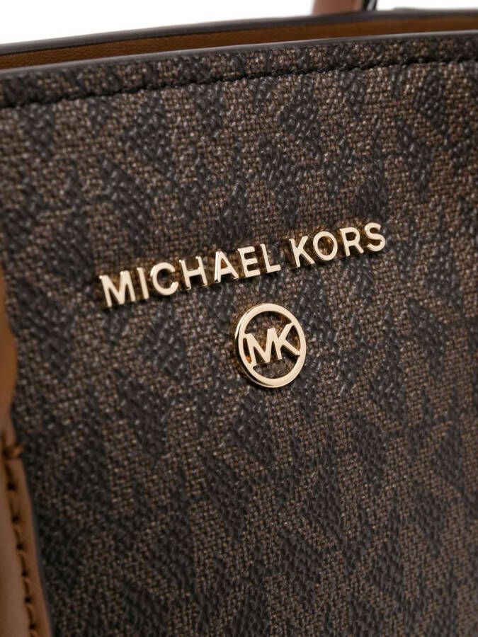 Michael Kors Shopper met logoprint Bruin