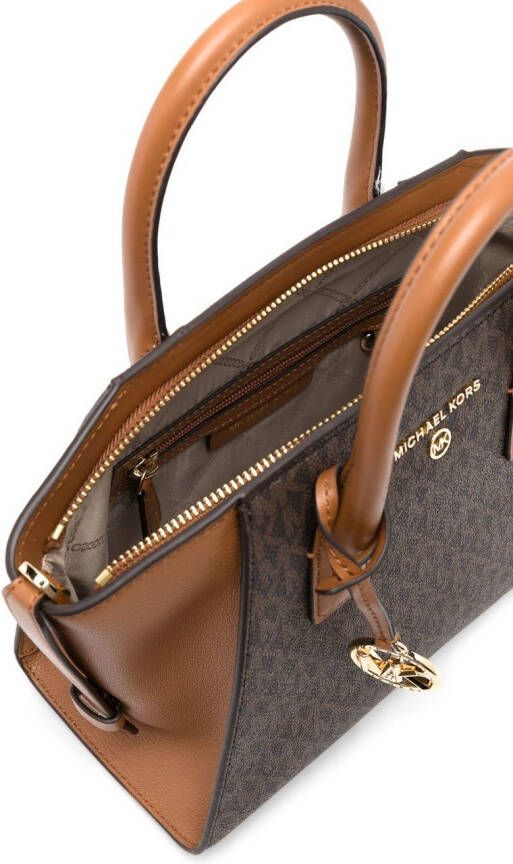 Michael Kors Shopper met logoprint Bruin